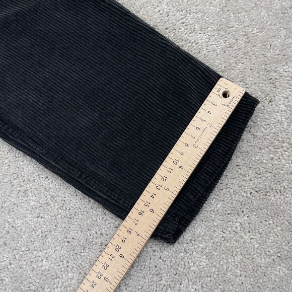 BDG Pants Womens 32 Gray Corduroy Dad Fit High Rise Button‎ Fly Cotton Cords - Picture 9 of 13